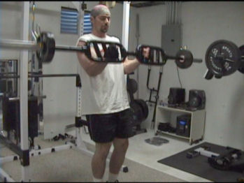 Football Bar Curls