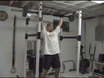 Football Bar Shoulder Press 