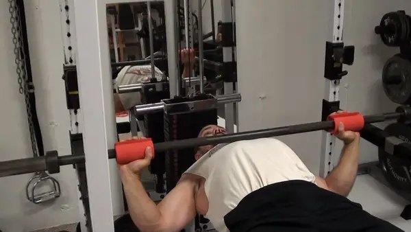 Bench Press With Fat Gripz