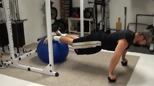 Stability Ball Push-Ups