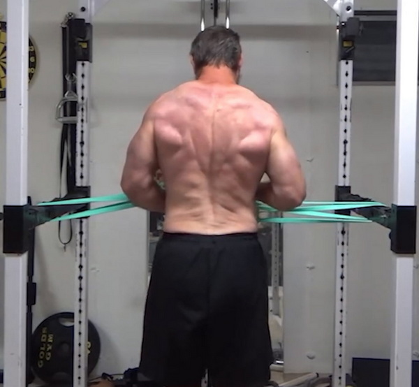 Two Band Pull-Aparts for Upper Back