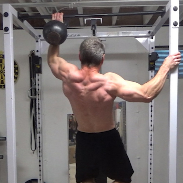 Kettlebell Clamp Outrigger One-Arm Pull-Ups