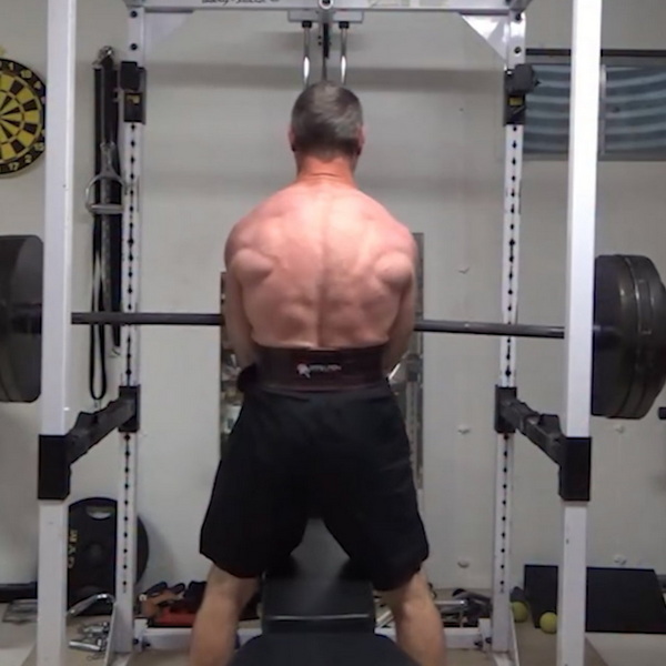 Seated Zercher Squat Lockouts