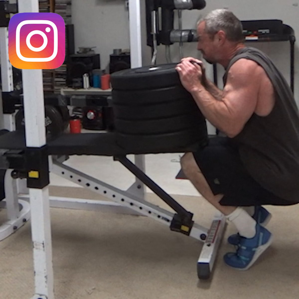 Bench Leverage Bent-Knee Calf Raises