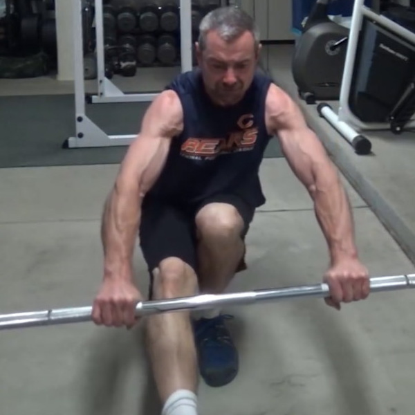 Barbell Pistol Squats
