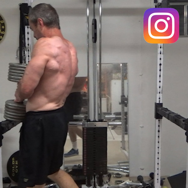 Dumbbell Side-to-Side Rack Transfers