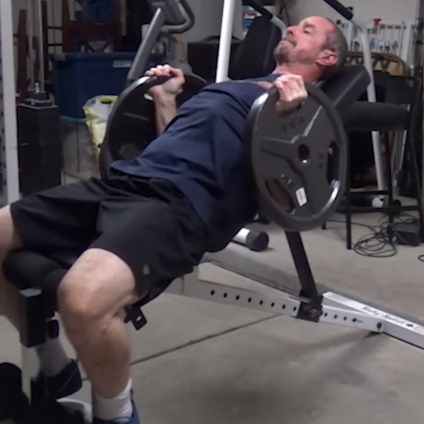 Incline Plate Presses for Upper Chest