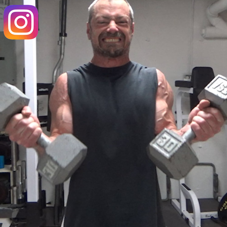 Offset Grip Supination Dumbbell Curls