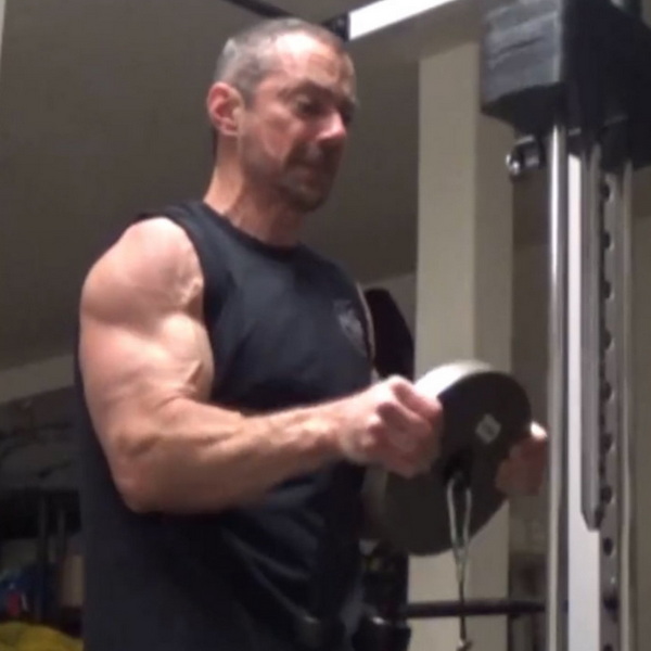 Plate Grip Cable Curls