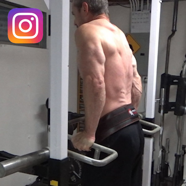 Trap Bar Balancing Weighted Dips