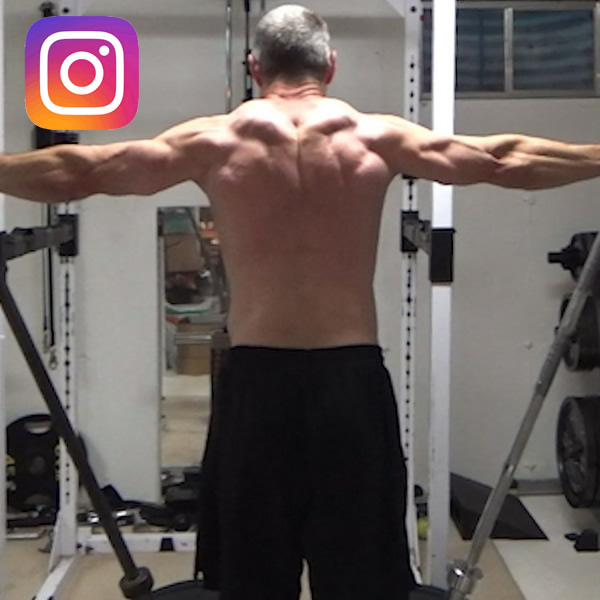 Two Tilting Bar Rear Delt "Cam Machine"